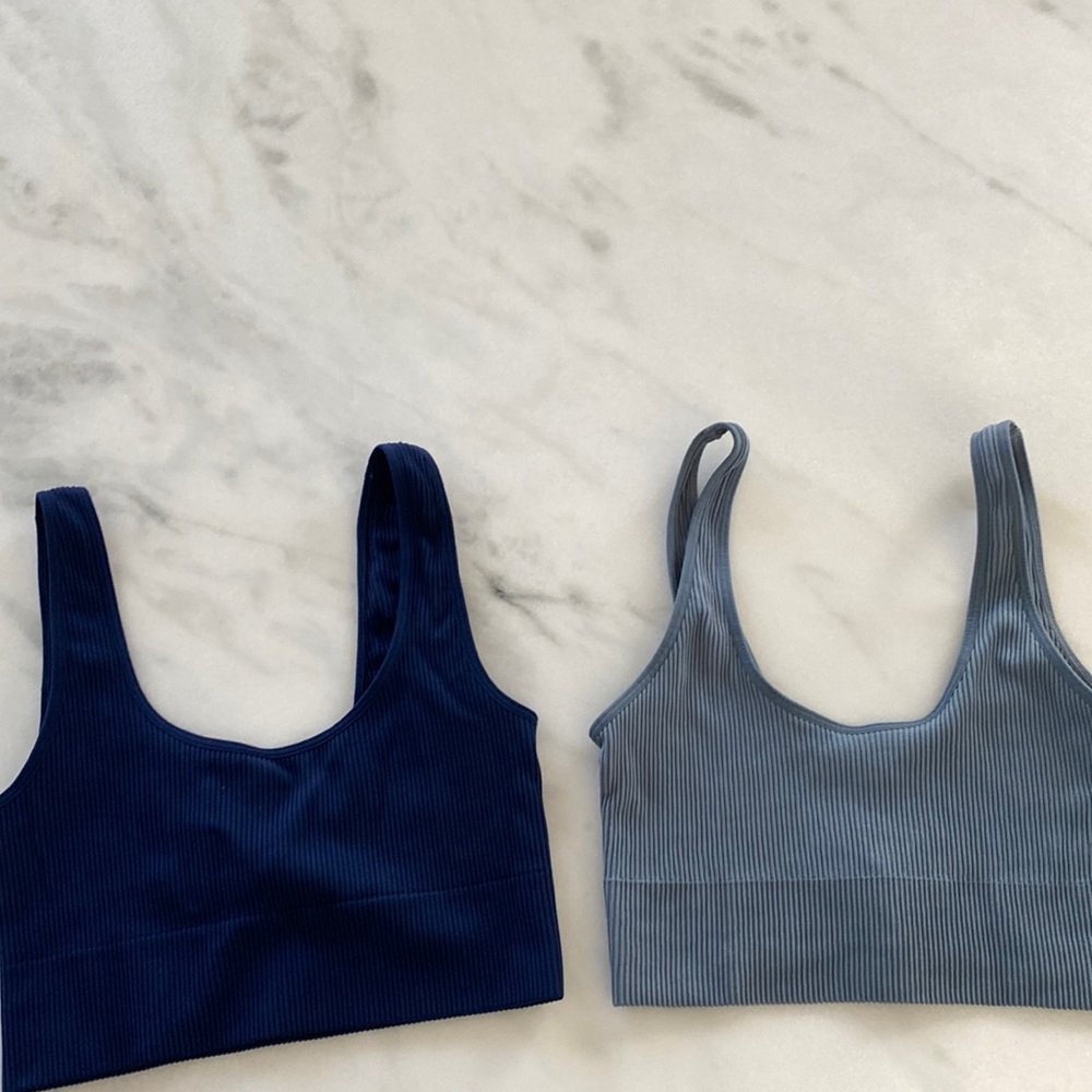 Gap Seamless Ribbed Bralettes